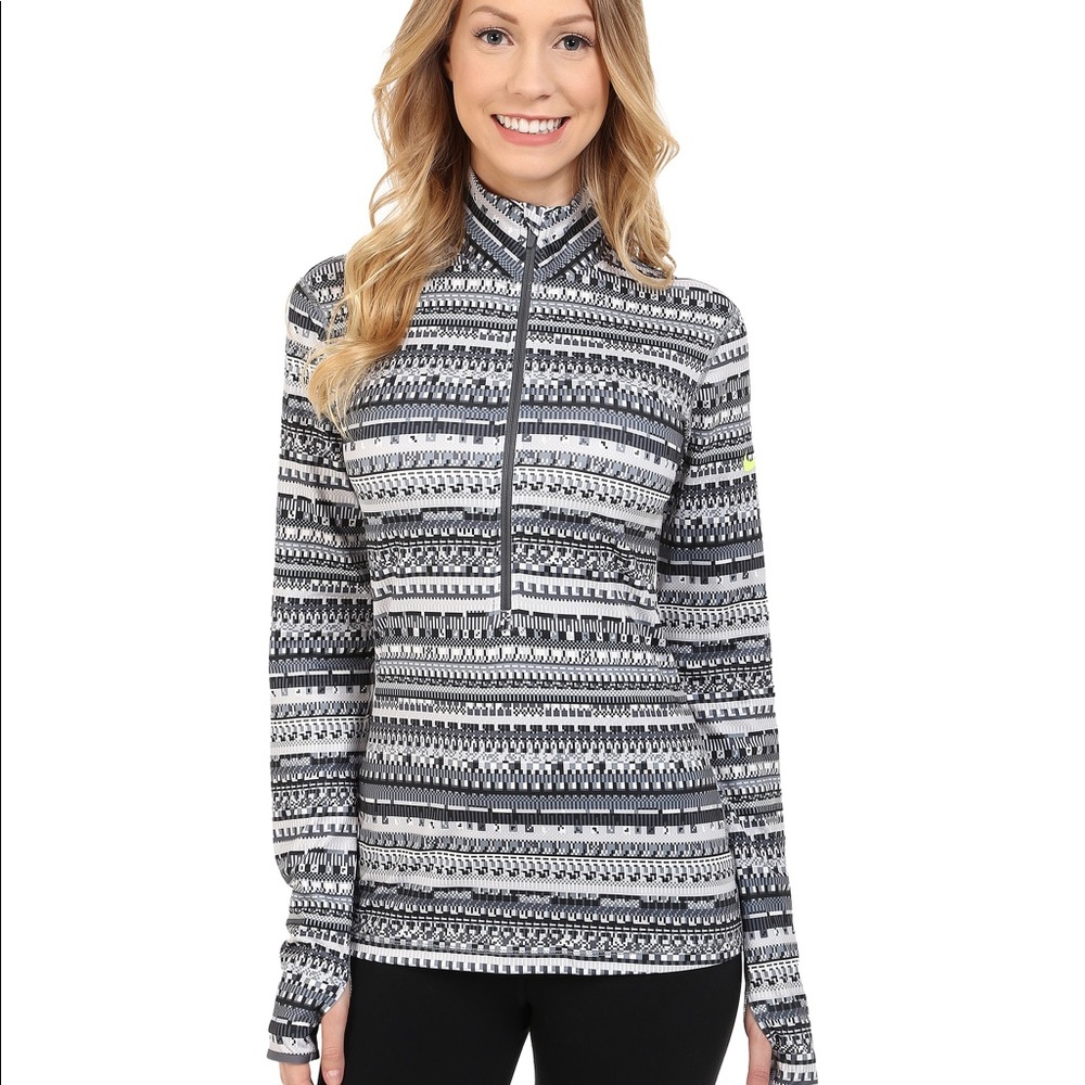 Nike Pro Dri-Fit 1/2 Zip Pullover size L